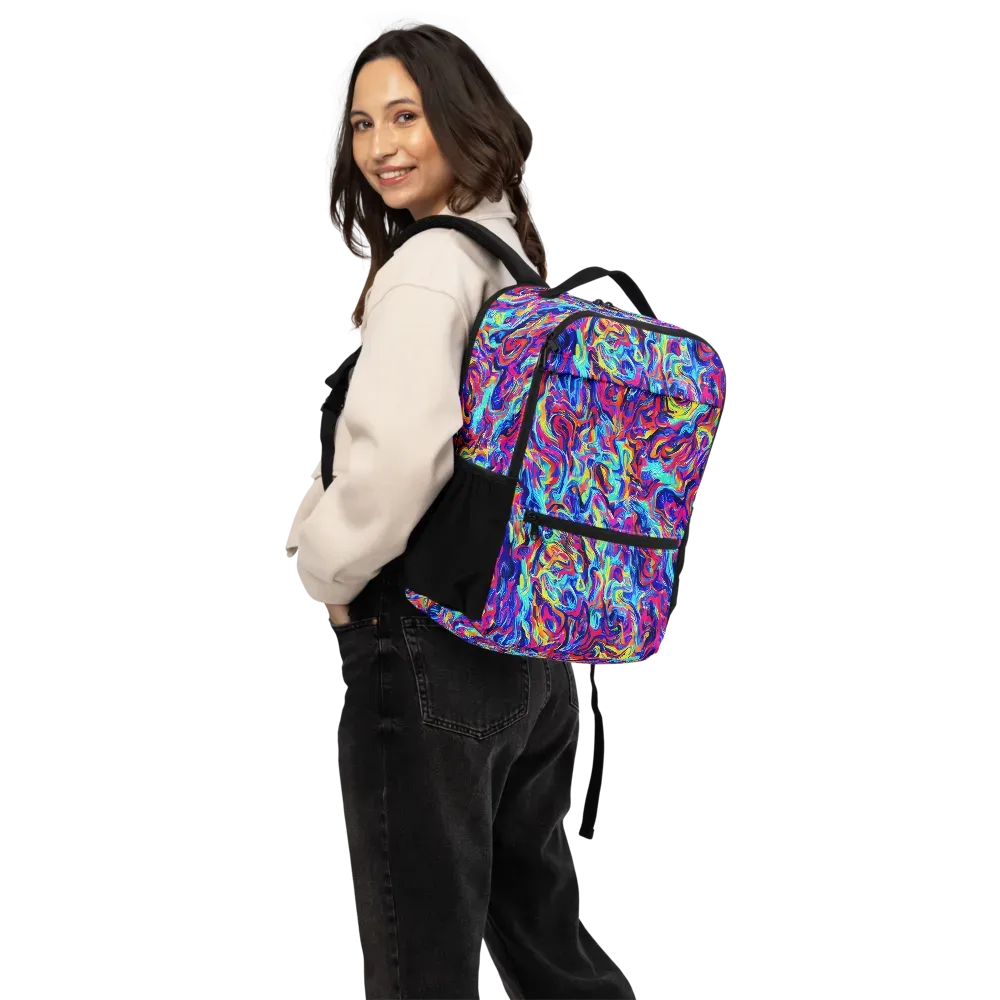 Solar Electric on Utility Backpack — Back