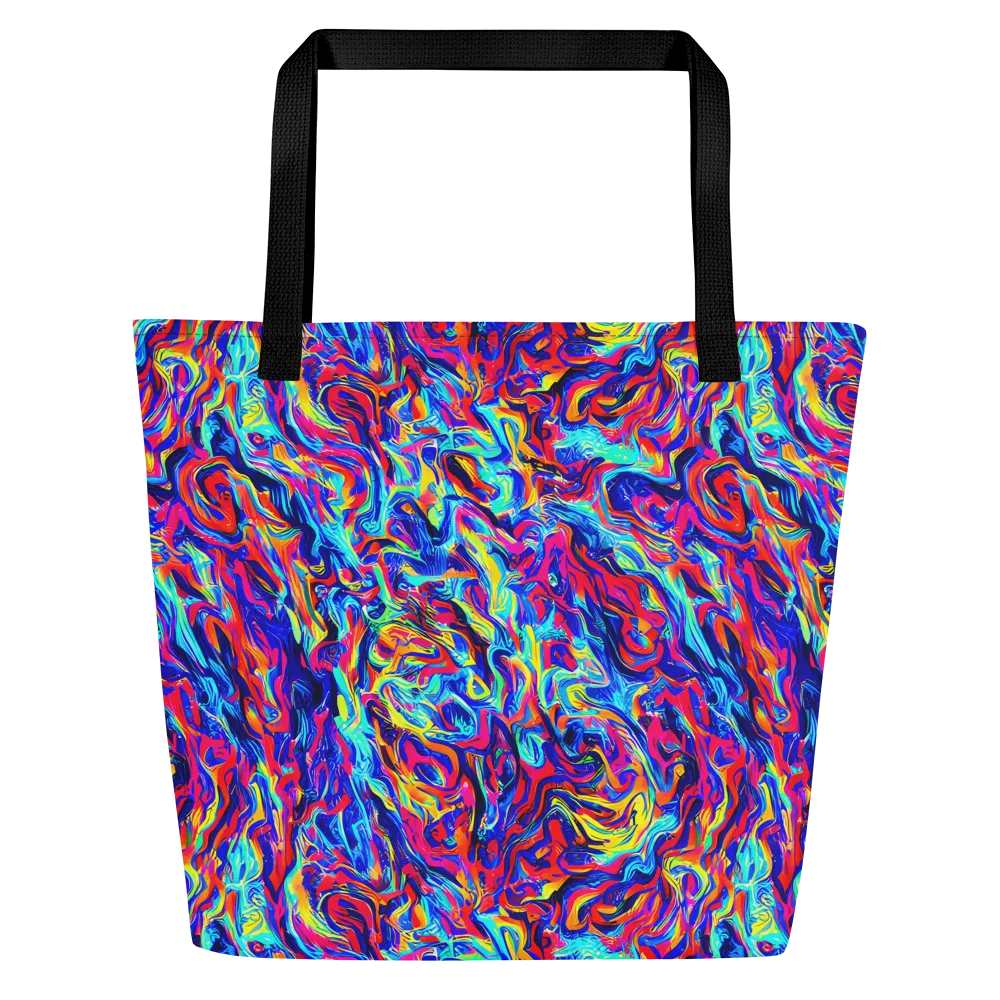 Solar Electric on Large Tote Bag W/ Pocket — Front