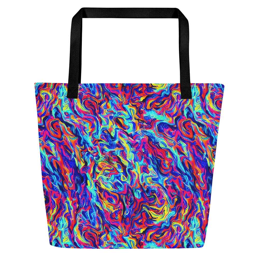 Solar Electric on Large Tote Bag W/ Pocket — Front