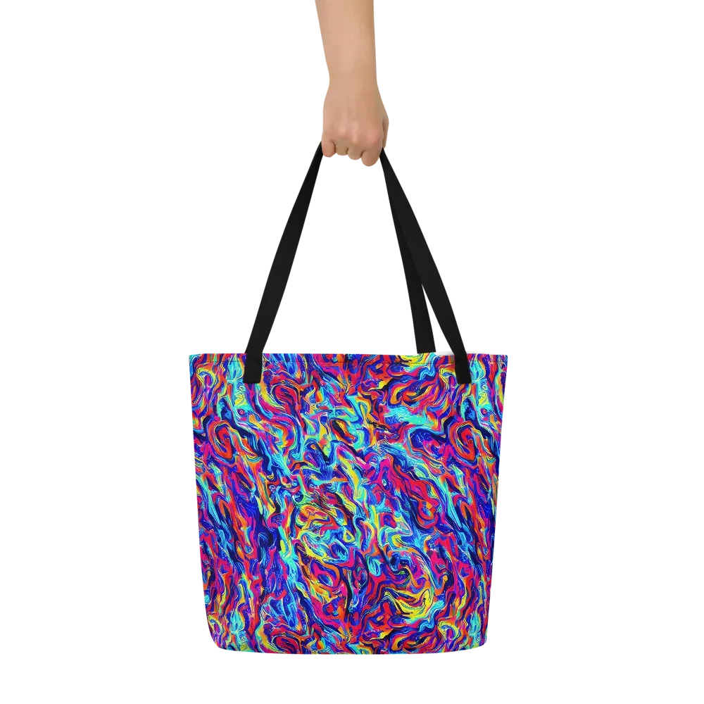 Solar Electric on Large Tote Bag W/ Pocket — Front