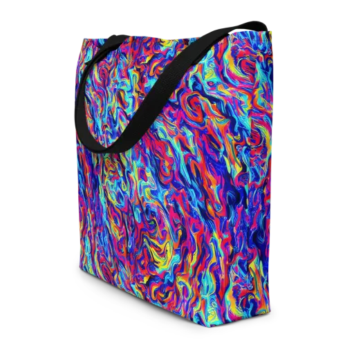 Solar Electric on a Large Tote Bag W/ Pocket