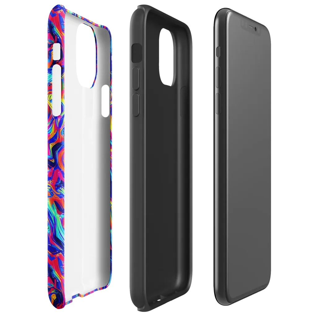 Solar Electric on Tough Case for iPhone® — Right