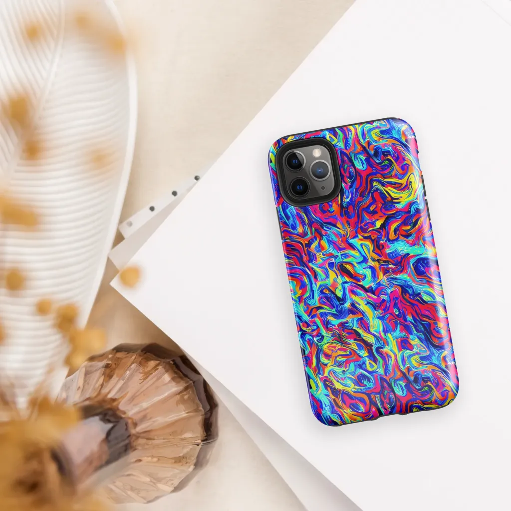 Solar Electric on Tough Case for iPhone® — Front