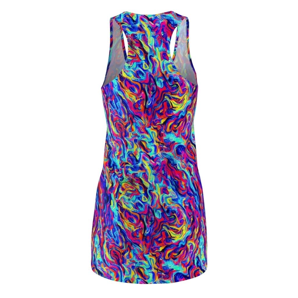 Solar Electric on Racerback Dress — Back