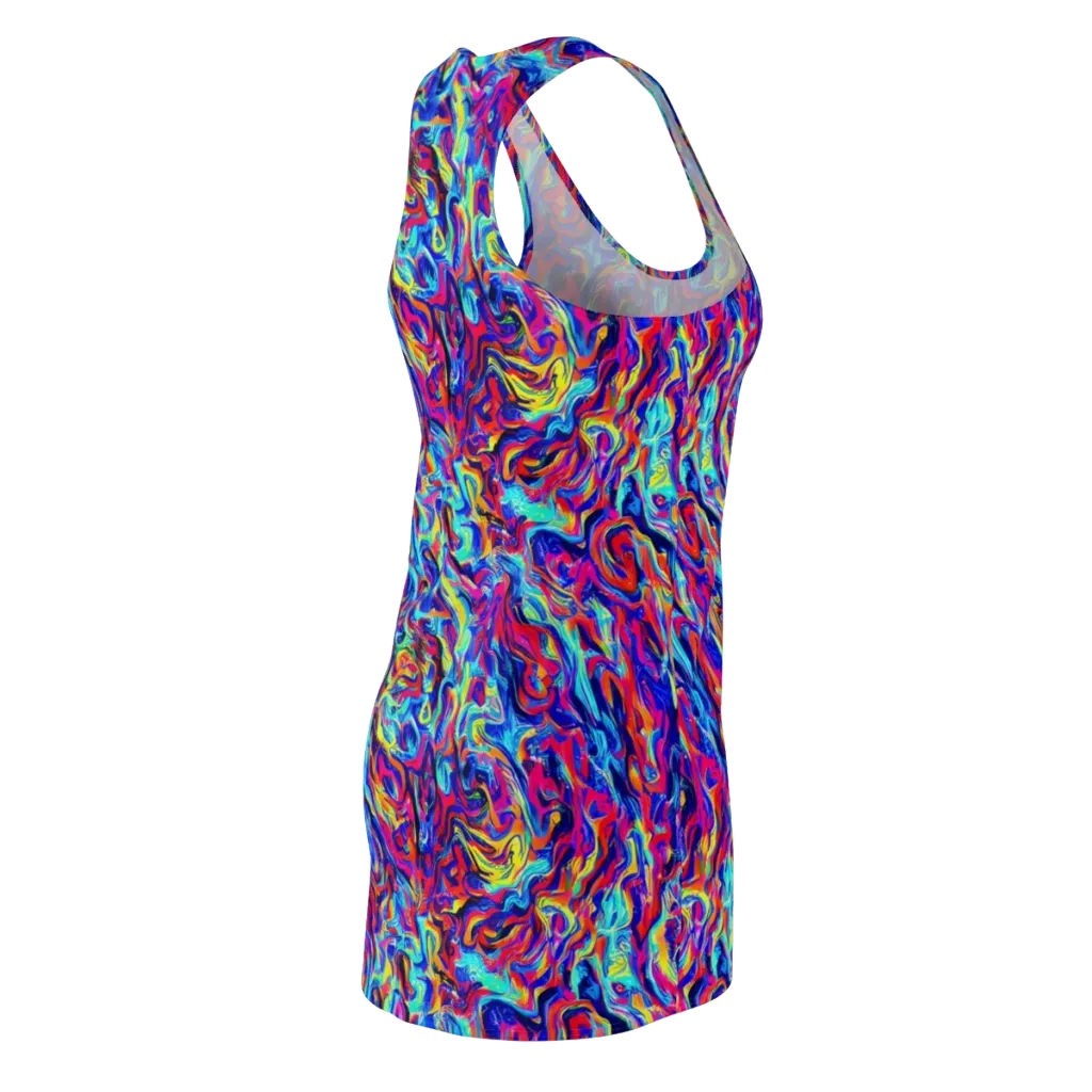 Solar Electric on Racerback Dress — Back Side