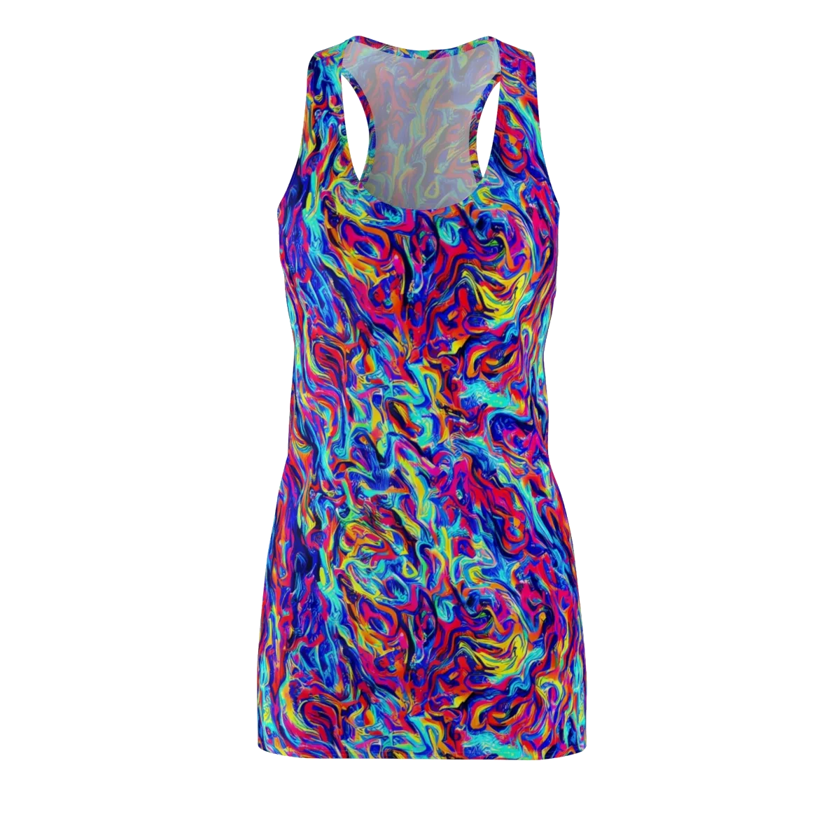 Solar Electric on Racerback Dress — Front
