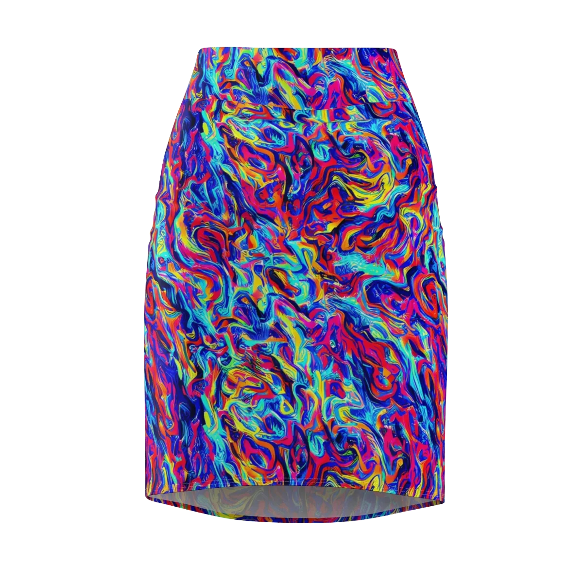 Solar Electric on Pencil Skirt — Front