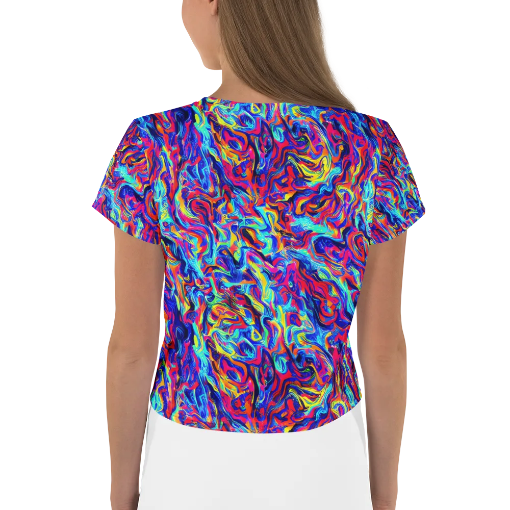 Solar Electric on Crop Tee — Back
