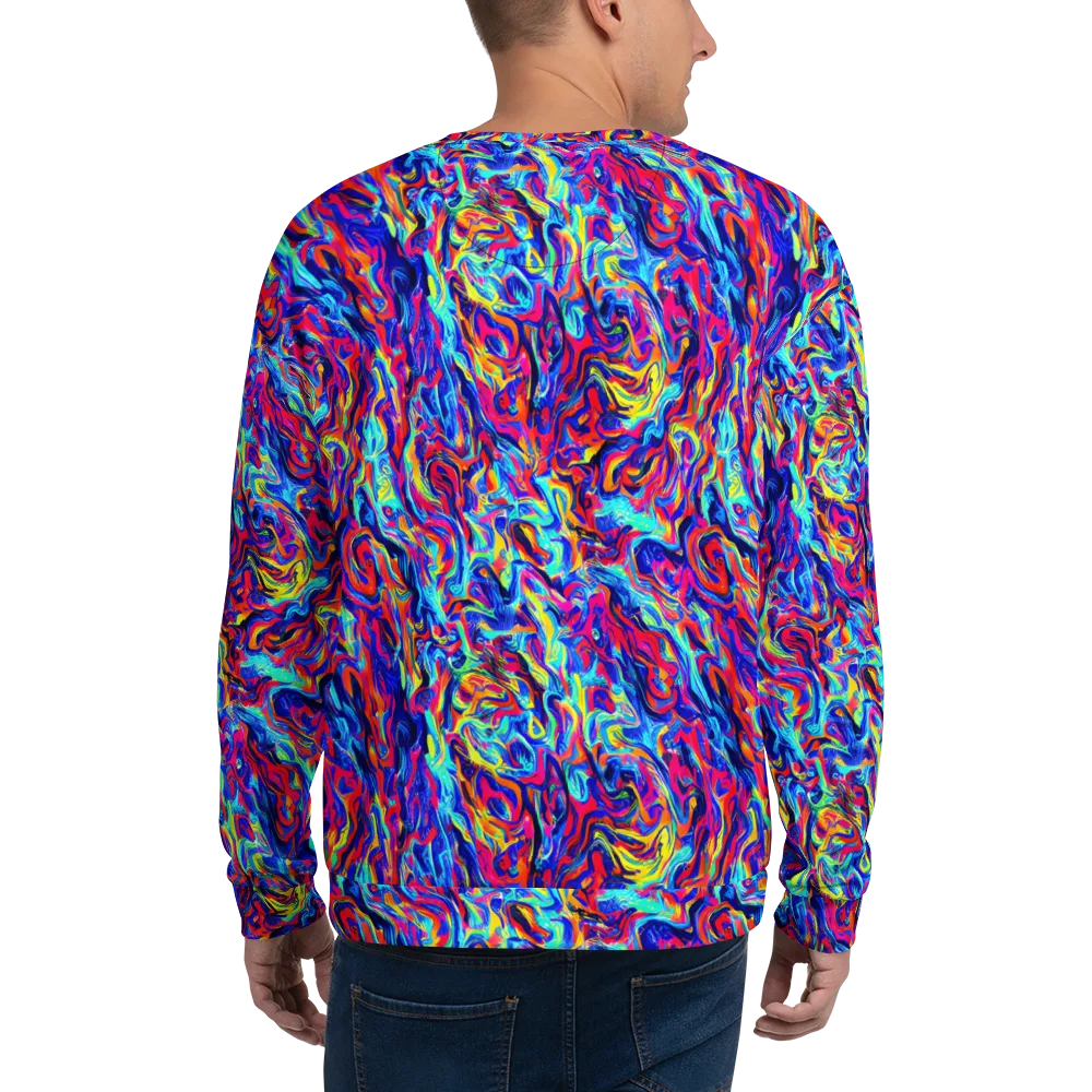 Solar Electric on Sweatshirt — Back