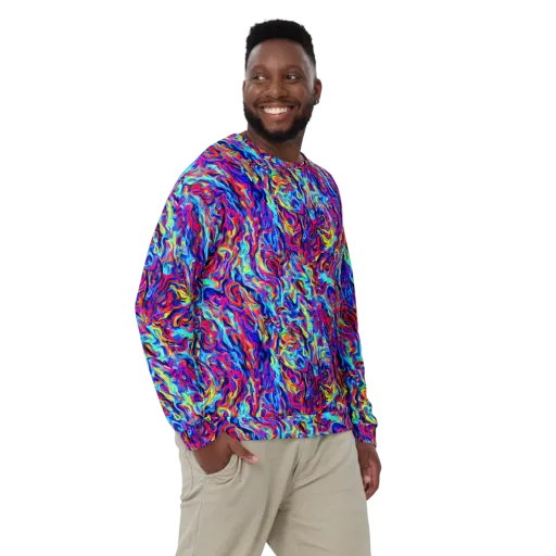 Solar Electric on a Sweatshirt
