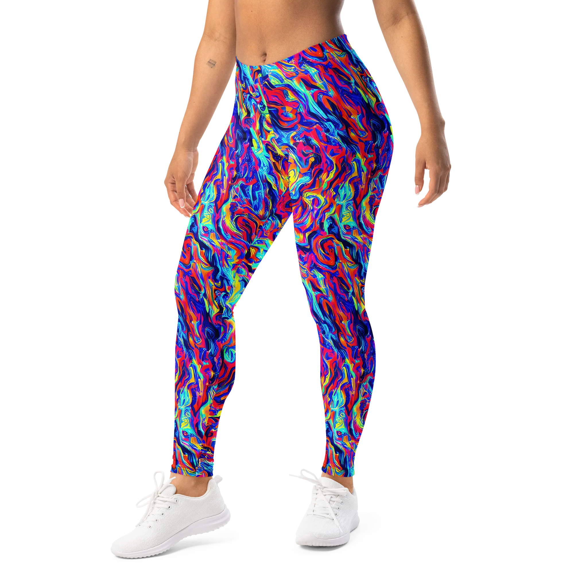 Solar Electric on Leggings — Left Front