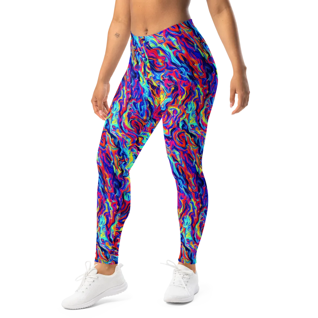 Solar Electric on Leggings — Left Front
