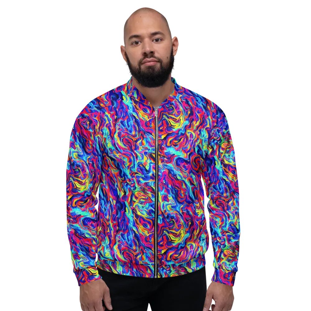 Solar Electric on Bomber Jacket — Front