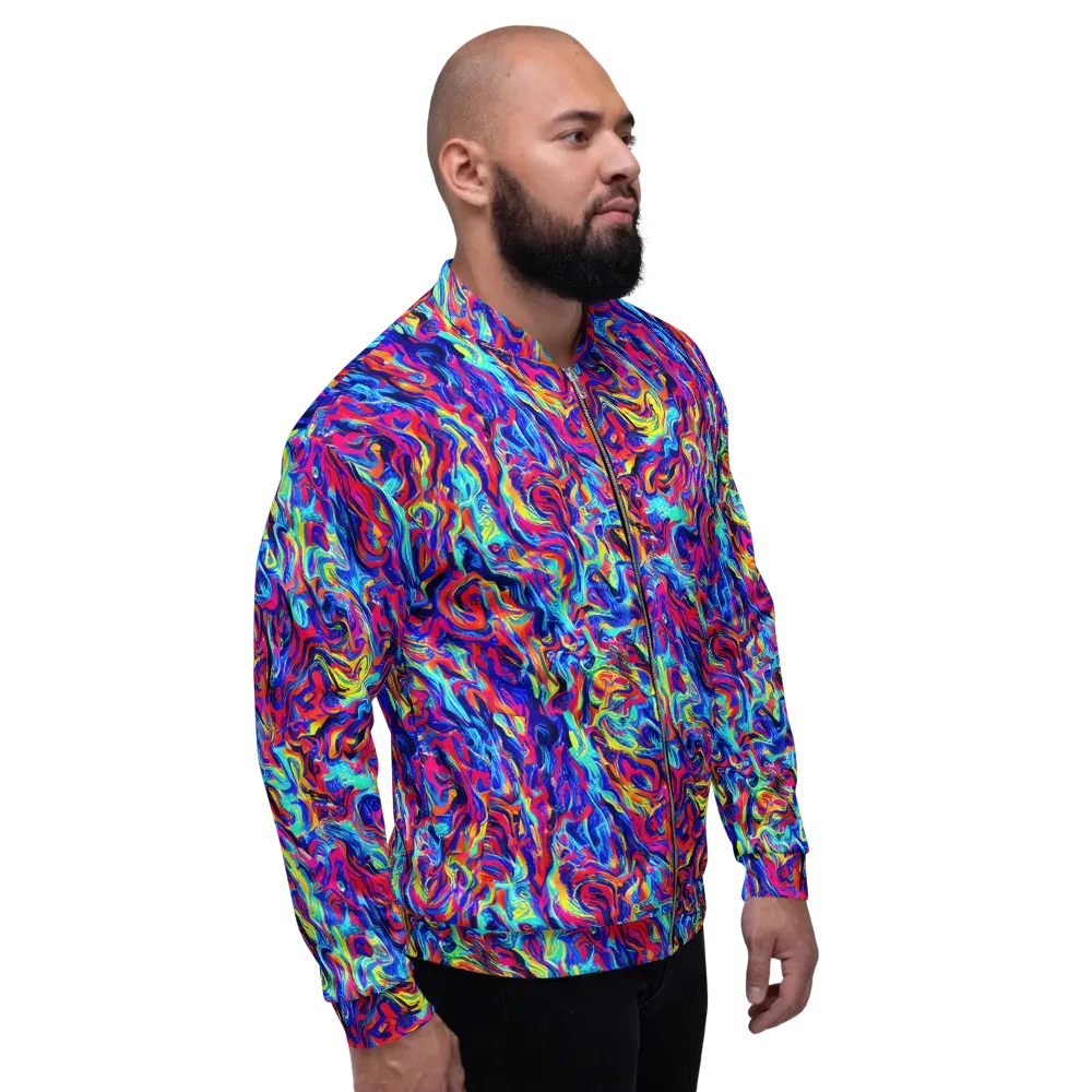 Solar Electric on Bomber Jacket — Right