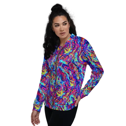 Solar Electric on a Bomber Jacket