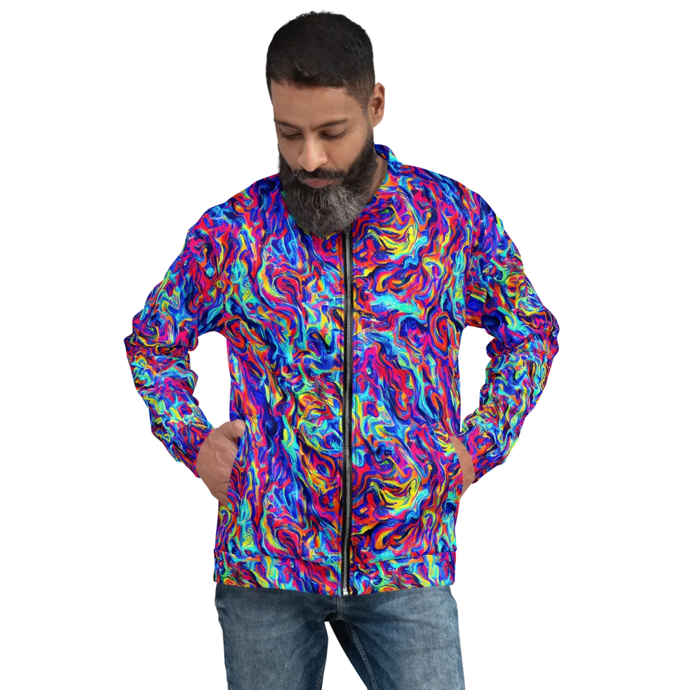 Solar Electric on Bomber Jacket — Front