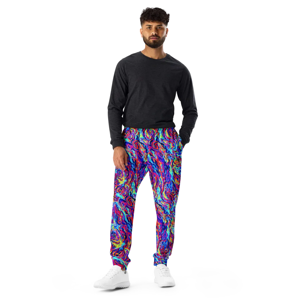 Solar Electric on Men's Joggers — Front