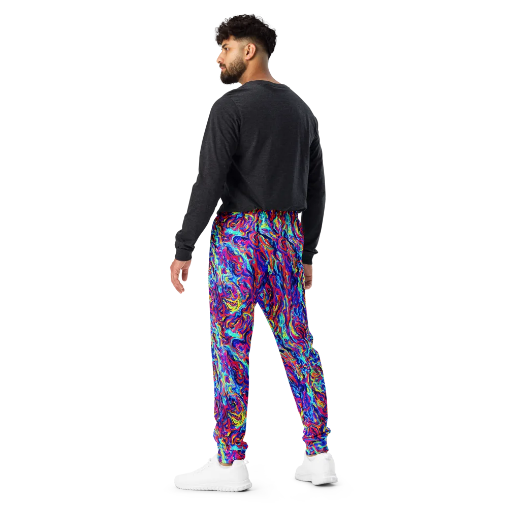 Solar Electric on Men's Joggers — Back