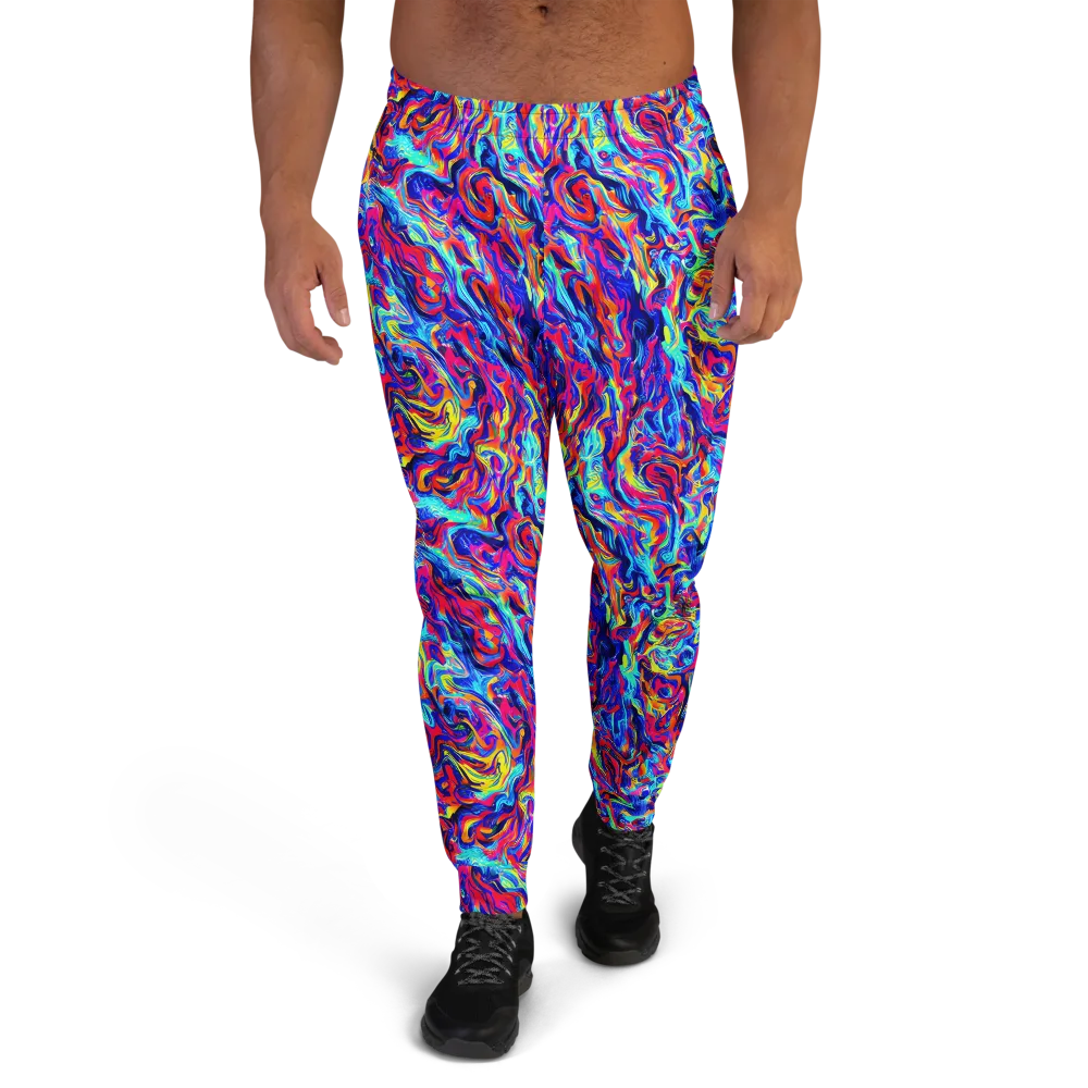 Solar Electric on Men's Joggers — Front