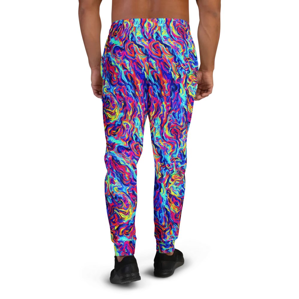 Solar Electric on Men's Joggers — Back