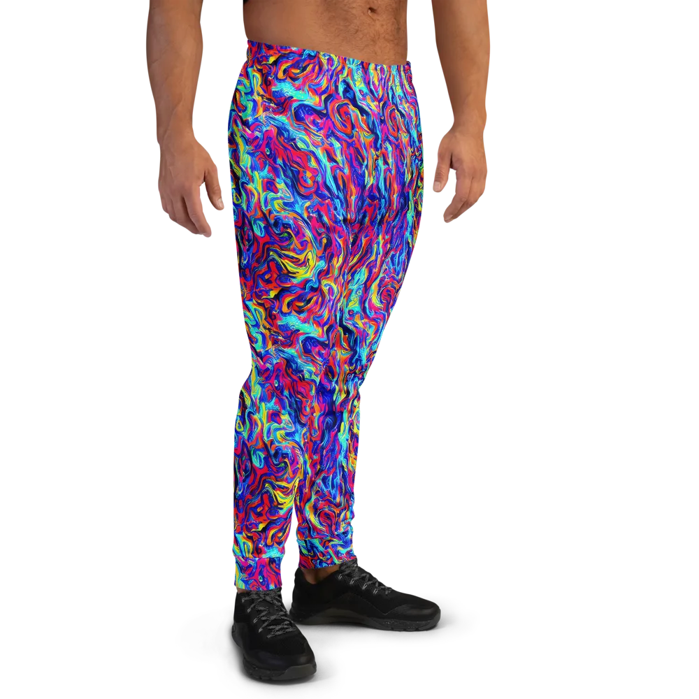 Solar Electric on Men's Joggers — Right