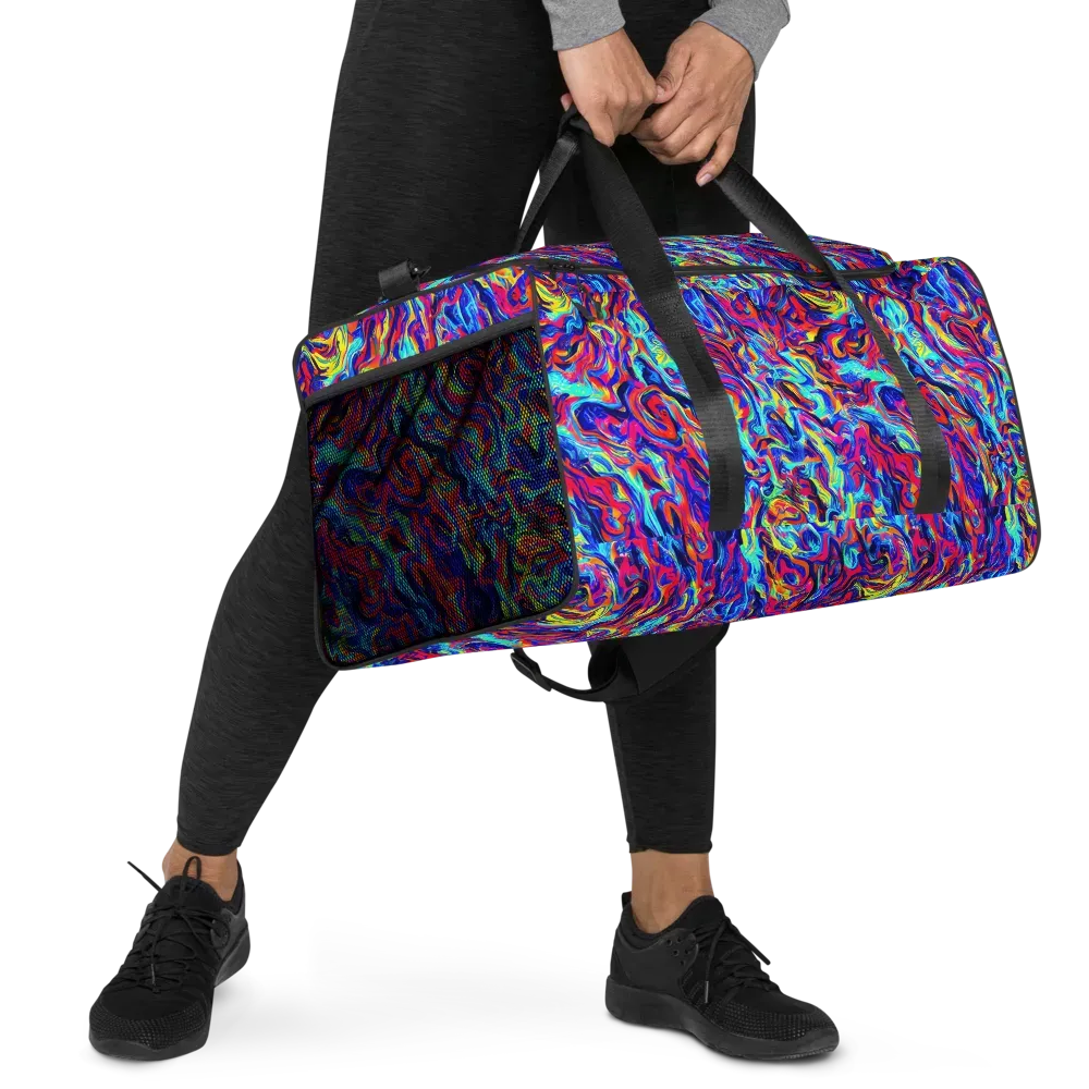 Solar Electric on Duffle Bag — Right Front