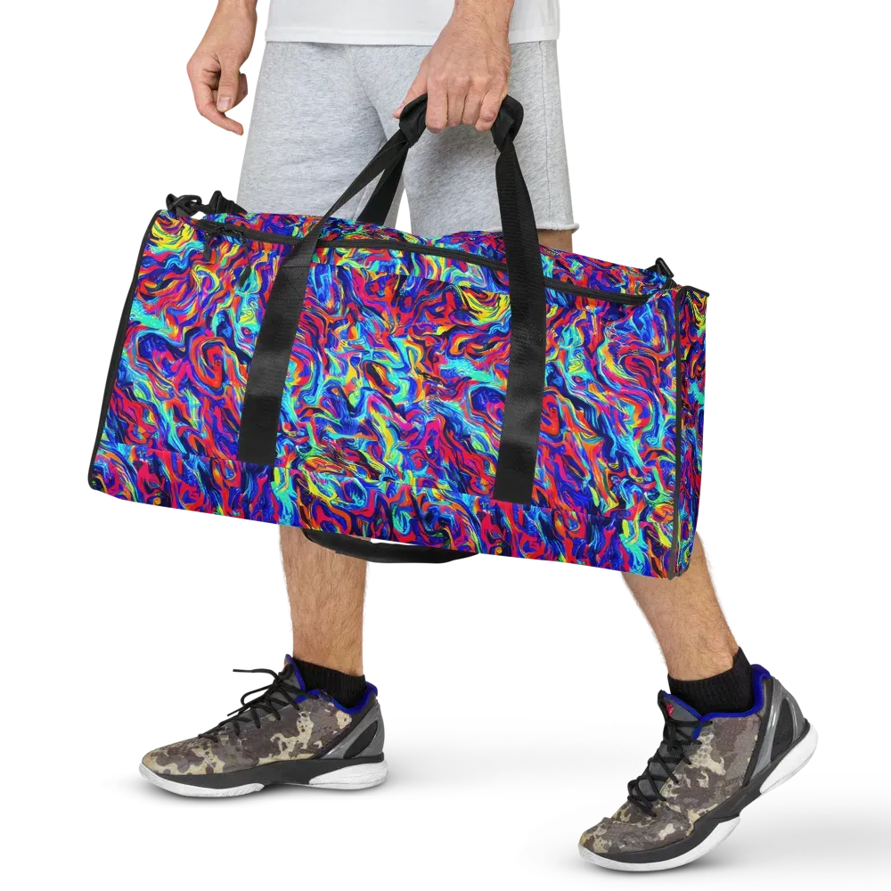 Solar Electric on Duffle Bag — Front
