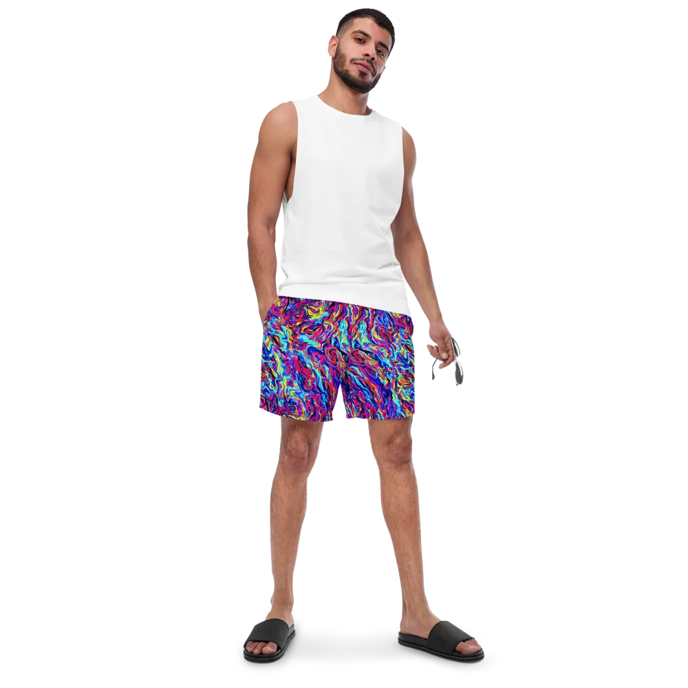 Solar Electric on Swim Trunks — Front