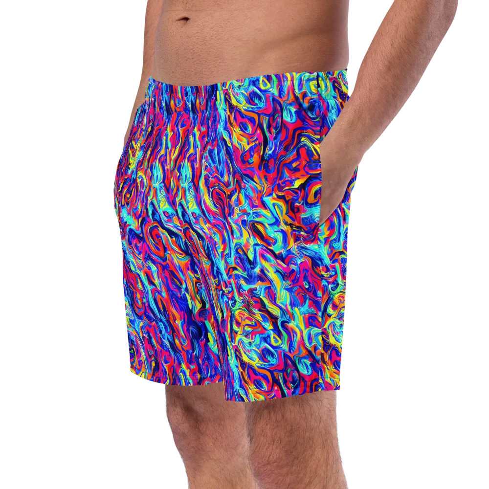 Solar Electric on Swim Trunks — Left Front