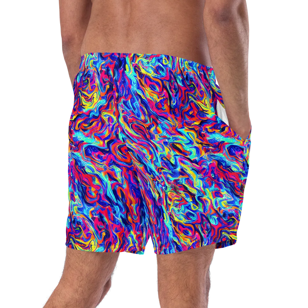 Solar Electric on Swim Trunks — Right Back