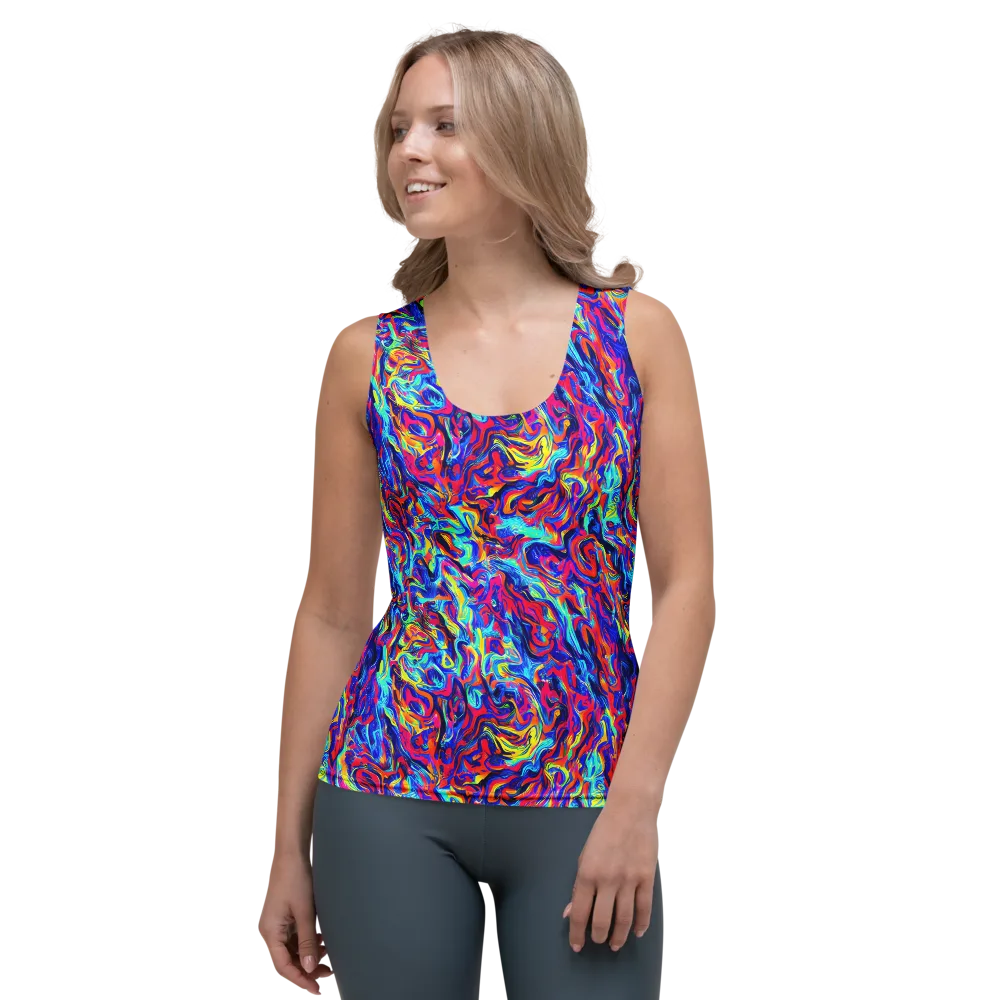 Solar Electric on Women's Tank Top — Front