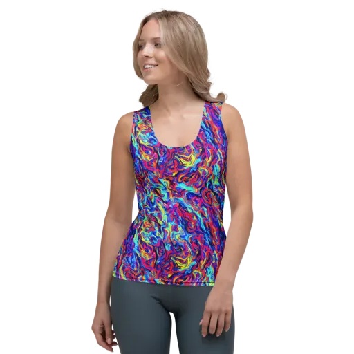Solar Electric on a Women's Tank Top