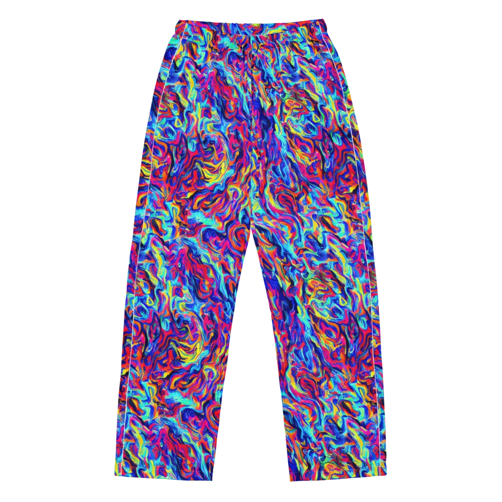 Solar Electric on Women's Pajama Pants — Front