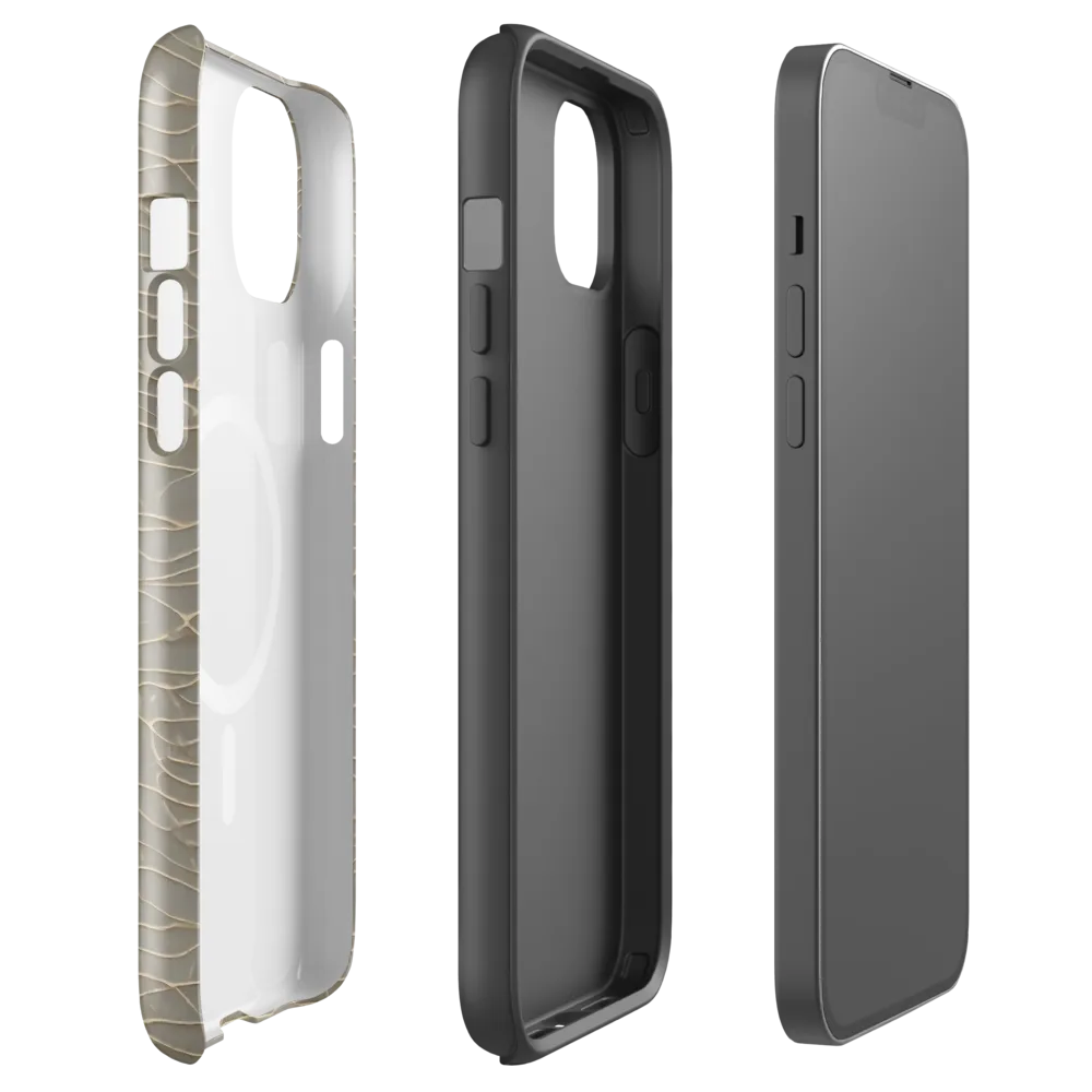 Ivory Vein on MagSafe Tough Case for iPhone® — Front