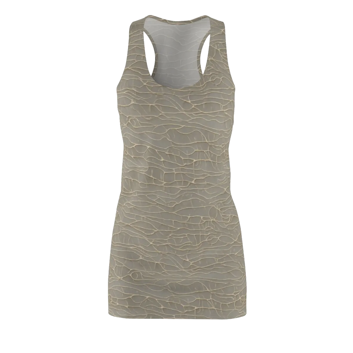Ivory Vein on Racerback Dress — Front