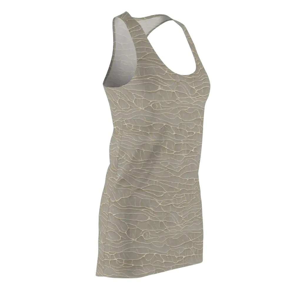 Ivory Vein on Racerback Dress — Front Side