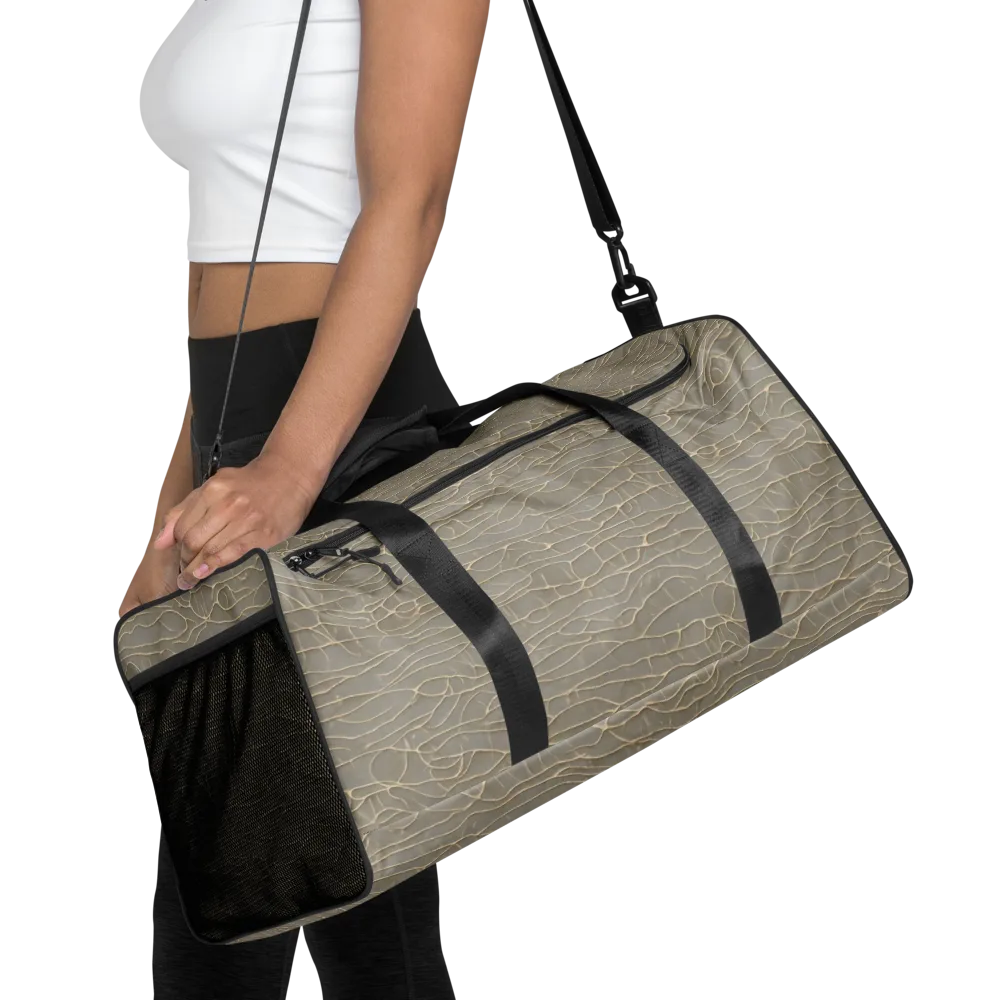 Ivory Vein on Duffle Bag — Front