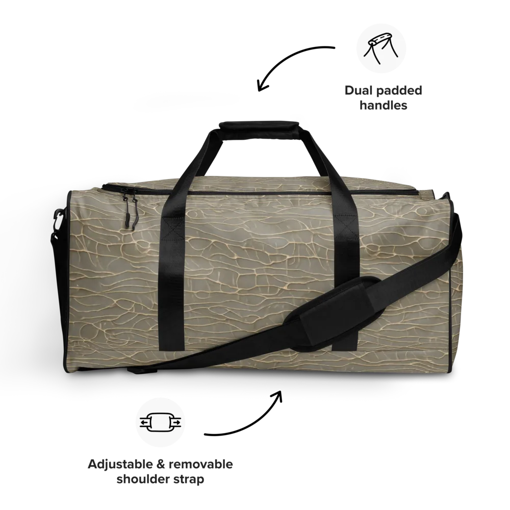 Ivory Vein on Duffle Bag — Front