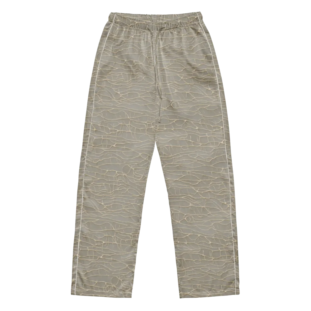 Ivory Vein on Women's Pajama Pants — Front