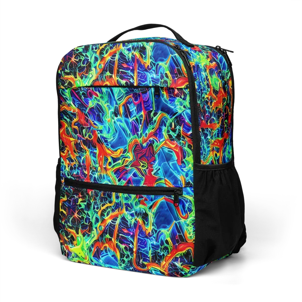 Prismfire on Utility Backpack — Left Front