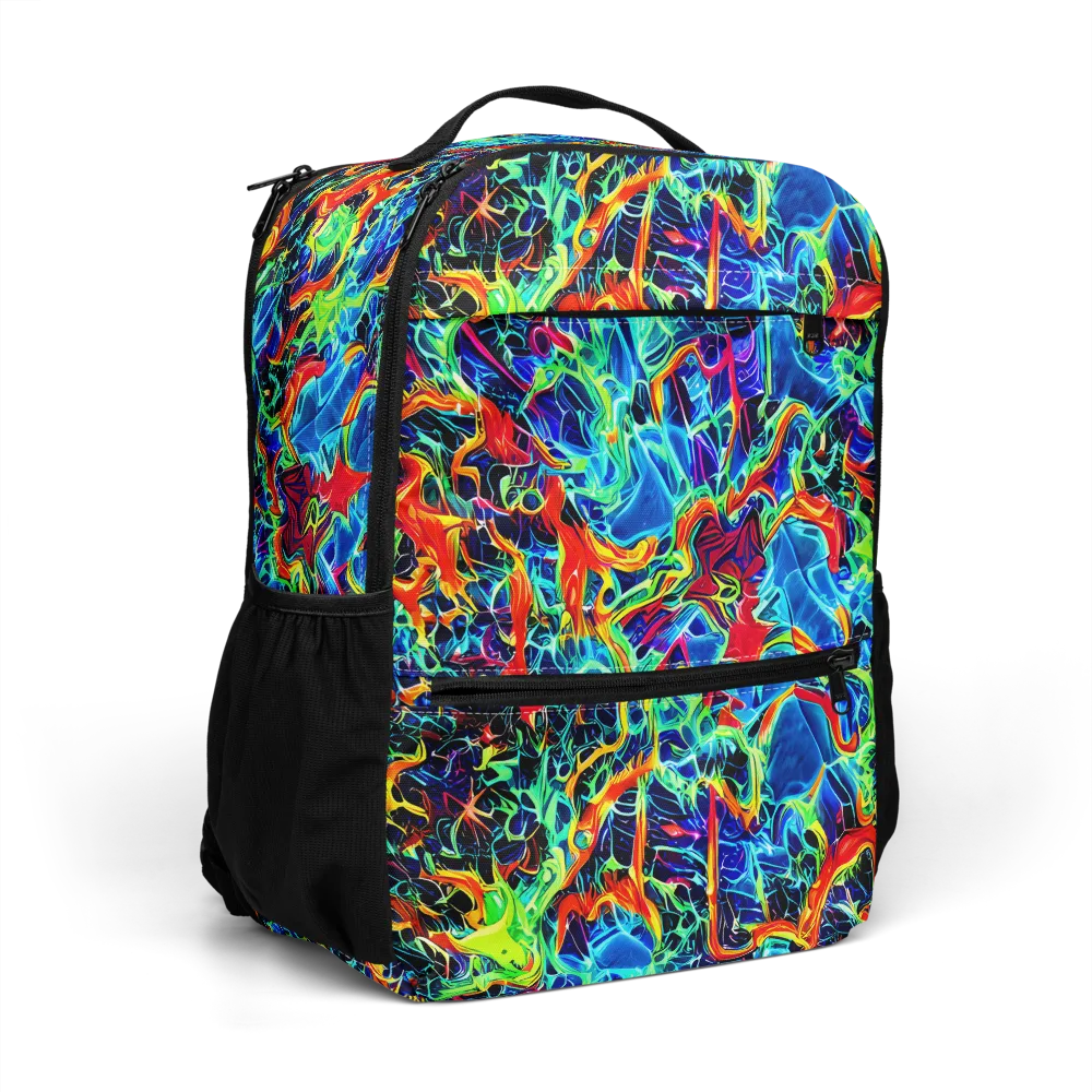 Prismfire on Utility Backpack — Right Front