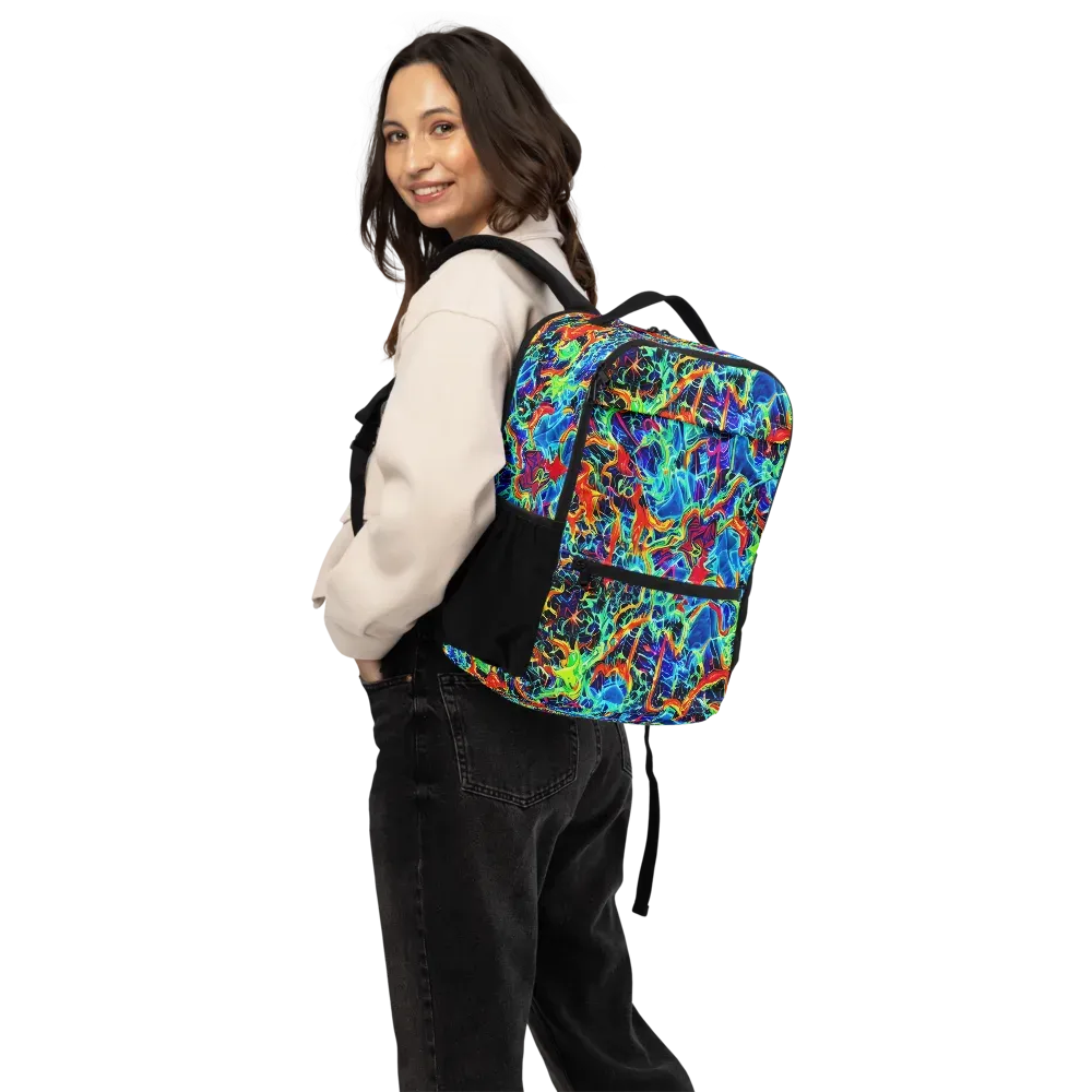 Prismfire on Utility Backpack — Back