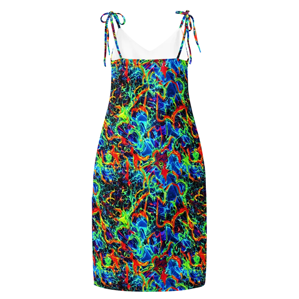 Prismfire on Slip Dress — Back