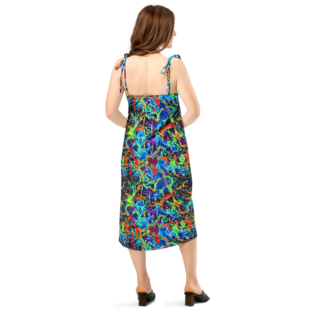 Prismfire on Slip Dress — Back