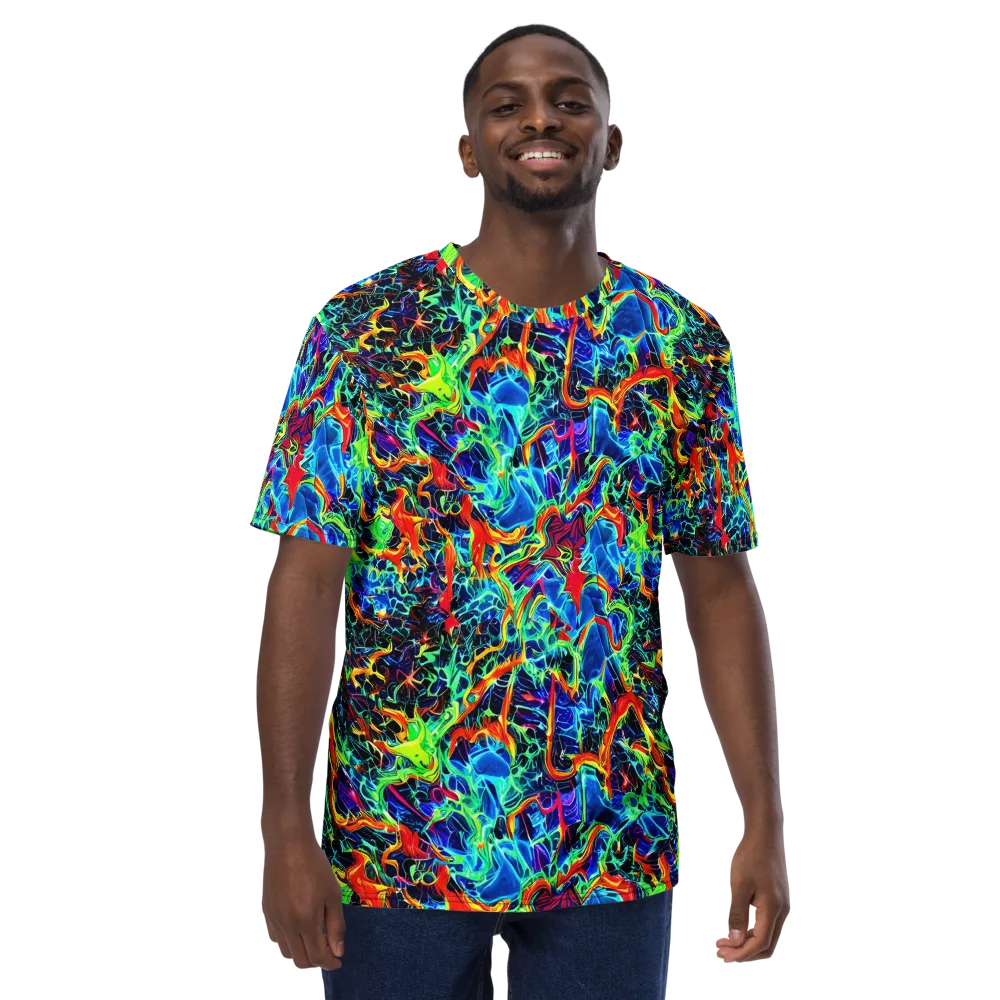 Prismfire on Men's Crew Neck T-Shirt — Front