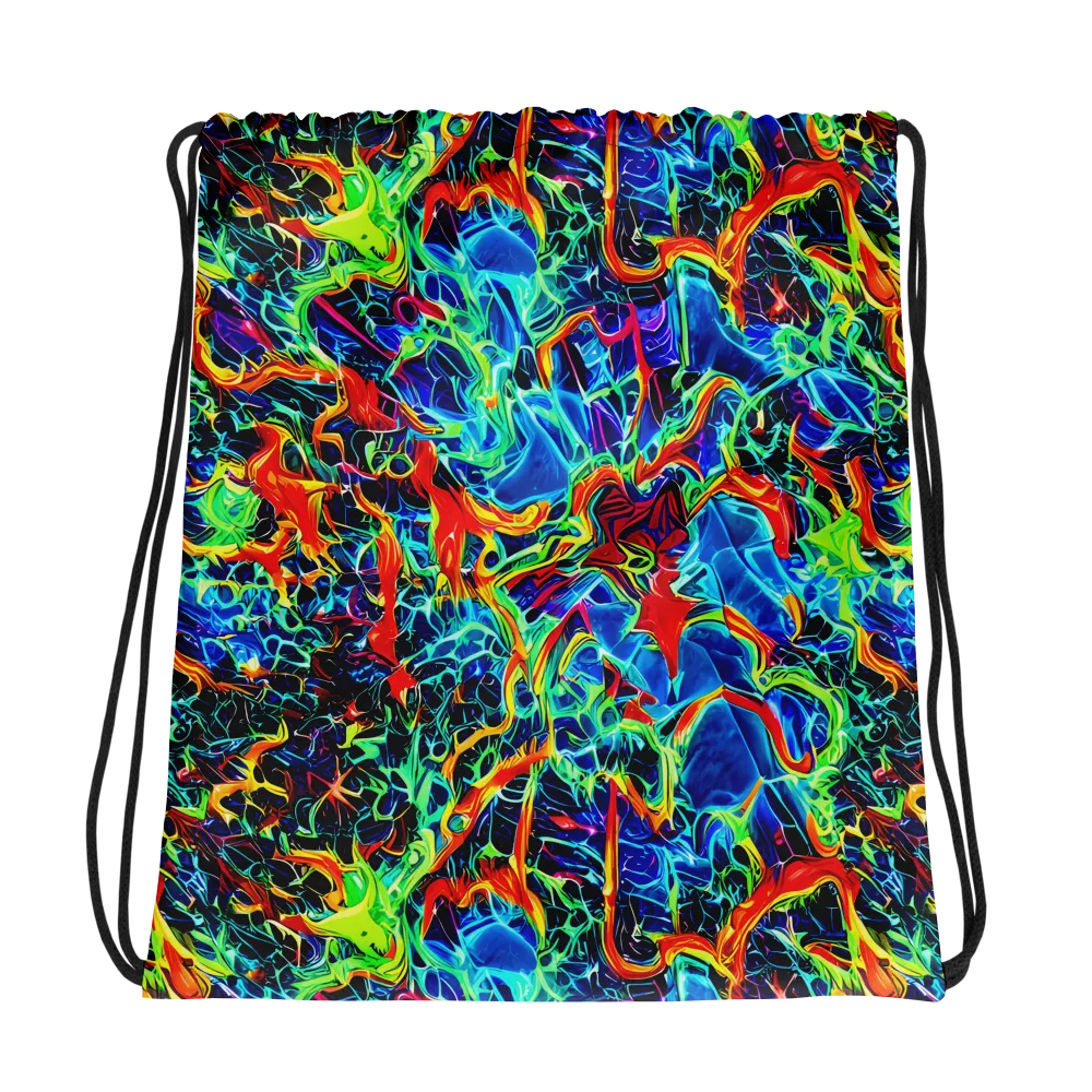 Prismfire on Drawstring Bag — Photo