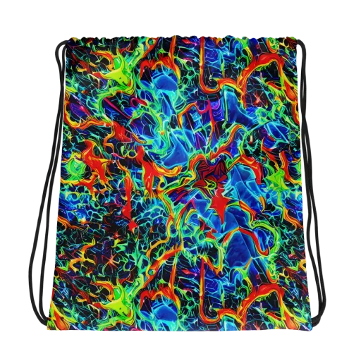 Prismfire on a Drawstring Bag