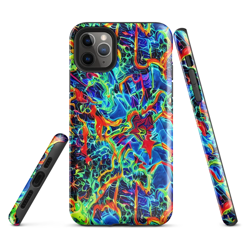 Prismfire on Tough Case for iPhone® — Front