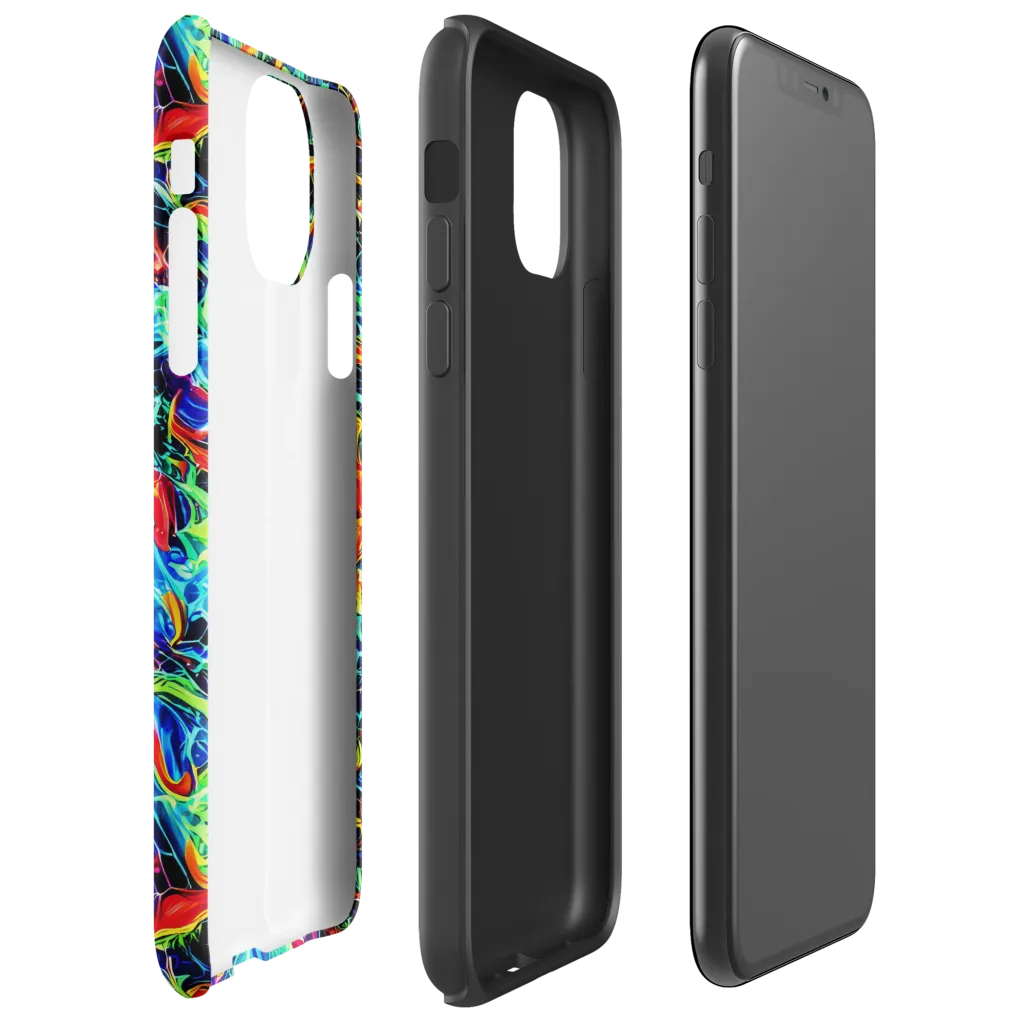 Prismfire on Tough Case for iPhone® — Right
