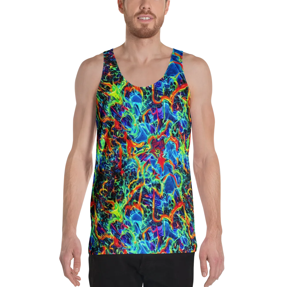 Prismfire on Men's Tank Top — Front
